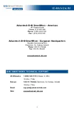 Предварительный просмотр 2 страницы Advantech B+B SmartWorx IE-iMcV-2xLIM User Manual