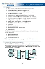 Предварительный просмотр 6 страницы Advantech B+B SMARTWORX IE-iMcV-E1-Mux/4 User Manual