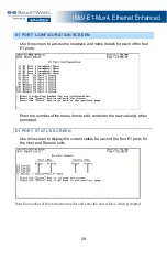 Предварительный просмотр 26 страницы Advantech B+B SMARTWORX IE-iMcV-E1-Mux/4 User Manual