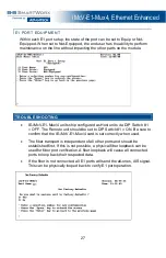 Предварительный просмотр 27 страницы Advantech B+B SMARTWORX IE-iMcV-E1-Mux/4 User Manual