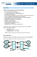 Предварительный просмотр 6 страницы Advantech B+B SMARTWORX IE-iMcV-T1-Mux/4 +Ethernet User Manual