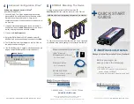 Preview for 1 page of Advantech B+B SmartWorx IE-MiniFiberLinX-II Series Quick Start Manual