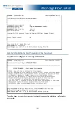 Предварительный просмотр 22 страницы Advantech B+B SmartWorx IMcV-Giga-FiberLinX-III User Manual