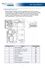 Предварительный просмотр 7 страницы Advantech B+B SmartWorx iMcV-Giga-MediaLinX TX/LX/SX User Manual