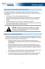 Preview for 7 page of Advantech B+B SmartWorx MiniMc-Gigabit User Manual