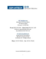 Предварительный просмотр 2 страницы Advantech B&B SmartWorx ESWGP506-2SFP-T User Manual