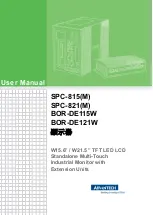 Предварительный просмотр 1 страницы Advantech BOR-DE Series User Manual