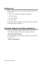 Preview for 4 page of Advantech CompactPCI MIC-3021/8 Manual