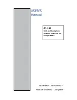 Advantech CP-150 User Manual preview