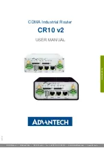 Advantech CR10 v2 User Manual preview