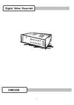 Preview for 1 page of Advantech DMR2008 Manual