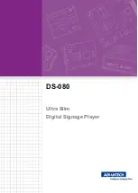 Advantech DS-080 series User Manual preview