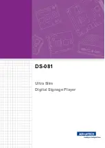 Advantech DS-081 Series User Manual preview