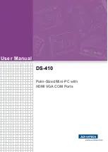 Advantech DS-410 User Manual preview