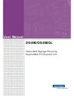 Preview for 1 page of Advantech DS-980 User Manual