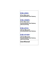 Preview for 1 page of Advantech EDG-4508+ User Manual