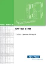 Advantech EKI-1200 Series User Manual preview