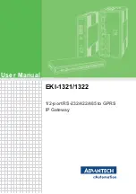 Advantech EKI-1321 User Manual предпросмотр