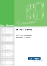 Preview for 1 page of Advantech EKI-1511 Series User Manual