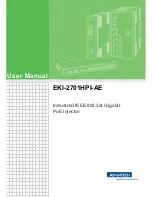 Preview for 1 page of Advantech EKI-2701HPI-AE User Manual