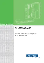 Preview for 1 page of Advantech EKI-6333AC-4GP User Manual