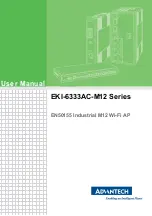 Advantech EKI-6333AC-M12 Series User Manual предпросмотр