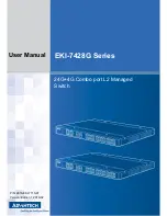 Advantech EKI-7428G Series User Manual предпросмотр