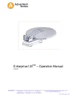 Предварительный просмотр 1 страницы Advantech Enterprise 120 Operation Manual