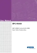 Предварительный просмотр 1 страницы Advantech EPC-R3430 User Manual