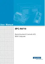 Предварительный просмотр 1 страницы Advantech EPC-R4710 User Manual