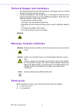 Preview for 4 page of Advantech EPC-U2117 User Manual