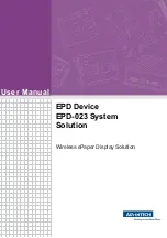 Preview for 1 page of Advantech EPD Series User Manual