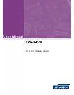 Advantech EVA-X4300 User Manual предпросмотр