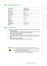 Preview for 14 page of Advantech FPM-1150G Series User Manual