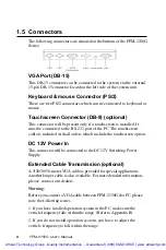 Preview for 14 page of Advantech FPM-2150G Series User Manual