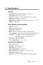 Preview for 9 page of Advantech FPM-37S Instruction Manual