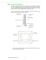 Предварительный просмотр 16 страницы Advantech FPM-8192V User Manual