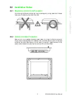 Предварительный просмотр 19 страницы Advantech FPM-8192V User Manual