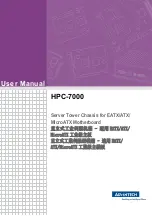 Advantech HPC-7000 User Manual preview