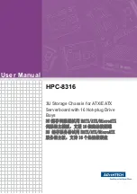 Preview for 1 page of Advantech HPC-8316 SA User Manual