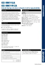 Preview for 1 page of Advantech ICE-9NKY-RJA Startup Manual