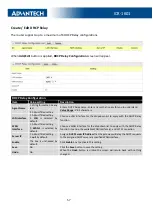 Preview for 57 page of Advantech ICR-1601 Configuration Manual