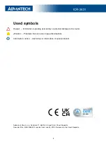 Предварительный просмотр 3 страницы Advantech ICR-2431 User Manual