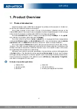 Предварительный просмотр 7 страницы Advantech ICR-2734P User Manual