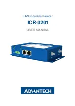 Advantech ICR-3201 Series User Manual preview