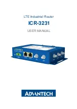 Предварительный просмотр 1 страницы Advantech ICR-3231 User Manual