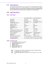 Preview for 8 page of Advantech IDK-1115WP-45FHA1 User Manual