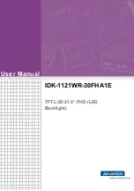 Advantech IDK-1121WR-30FHA1E User Manual предпросмотр