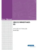 Preview for 1 page of Advantech IDK2121WNK2FHA2EES User Manual