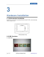 Preview for 9 page of Advantech IDP-31101W User Manual